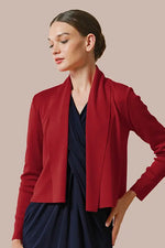 Short cardigan made in Niigata