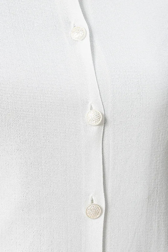 Soft Touch Knit: Crew Neck Cardigan