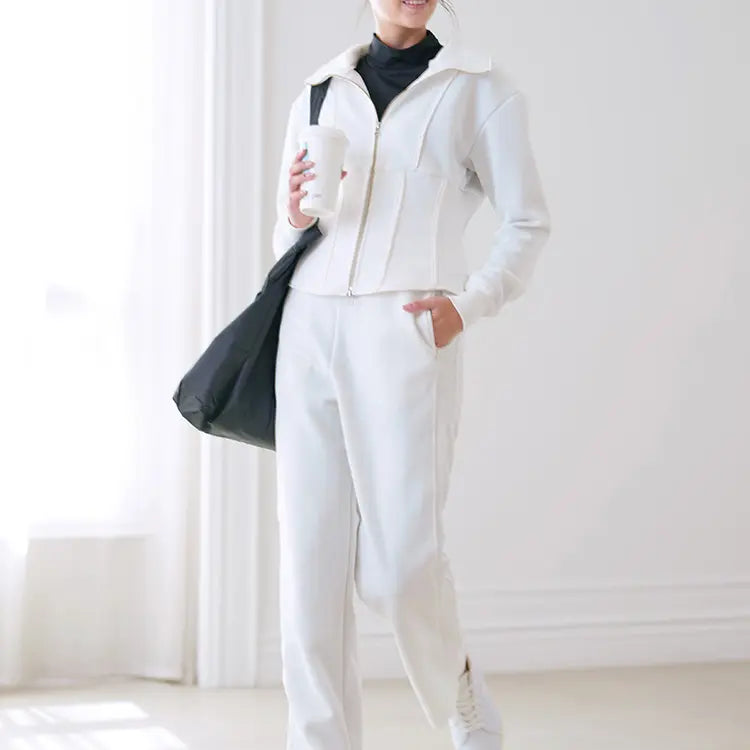 Create an elegant coordinated look by pairing with matching skirts, pants, or dresses in the same luxurious fabric.