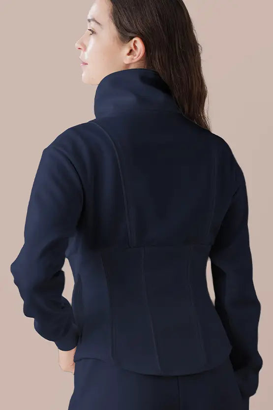 Space Material: Corset Zip-Up