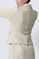 Lame Jacquard: Tailored Jacket