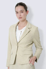 Lame Jacquard: Tailored Jacket
