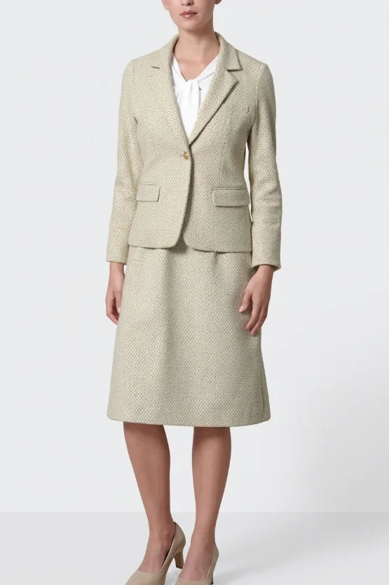 Lame Jacquard: Tailored Jacket