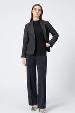 Lame Jacquard: Tailored Jacket
