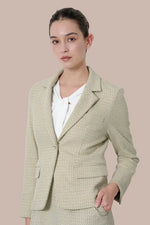 Lame Jacquard:Tailored Jacket