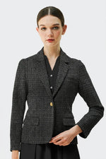 Lame Jacquard: Tailored Jacket
