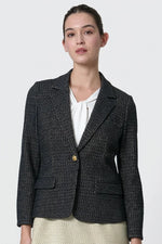 Lame Jacquard: Tailored Jacket