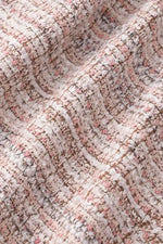 Boucle Tweed: Collarless Short Jacket