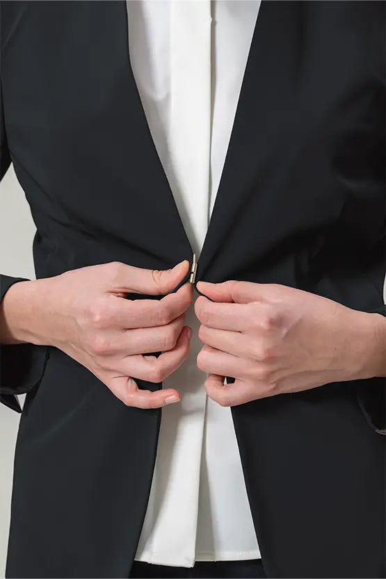 Tech Jersey: Collarless Jacket