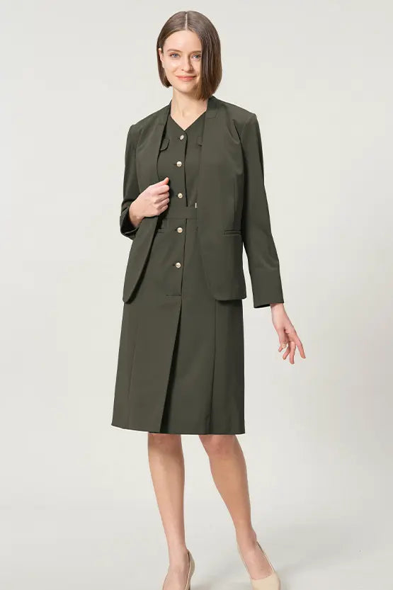 Tech Jersey: Collarless Jacket