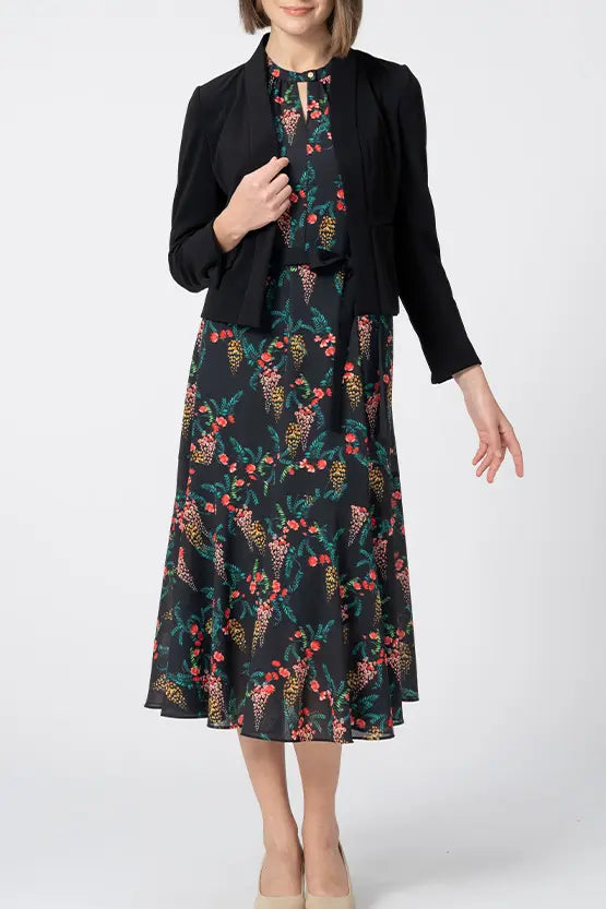 【Comfort Georgette】Bolero Jacket