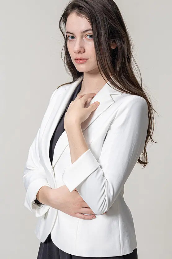Stretch Jacquard: Tailored Jacket