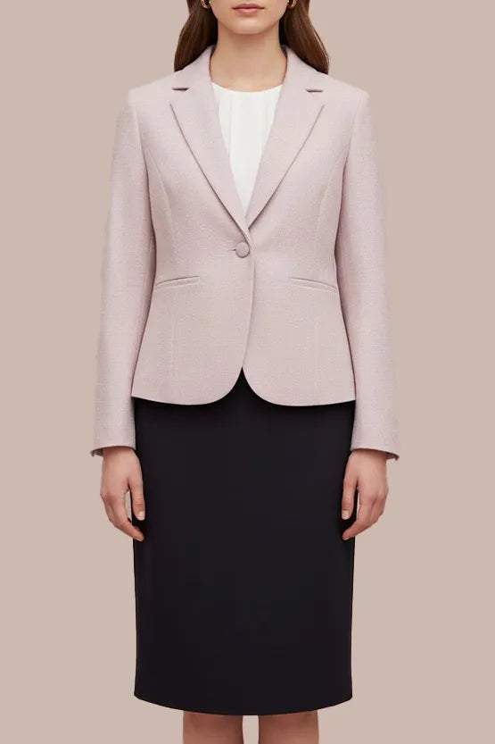 Stretch Jacquard: Tailored Jacket