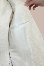 Stretch tweed: tailored jacket