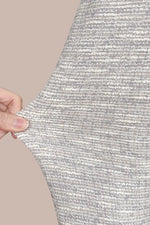 Stretch tweed: tailored jacket