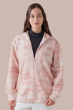 Space Material: Ribbed Hoodie