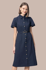 Stretch soccer: shirt dress