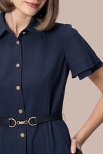 Stretch soccer: shirt dress