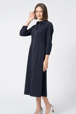 【Comfort Georgette】Shirt Dress