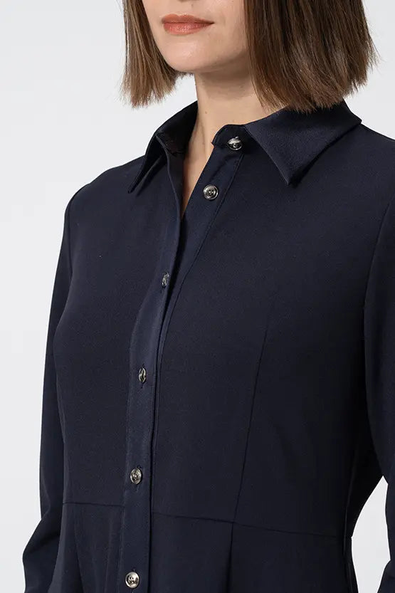 【Comfort Georgette】Shirt Dress