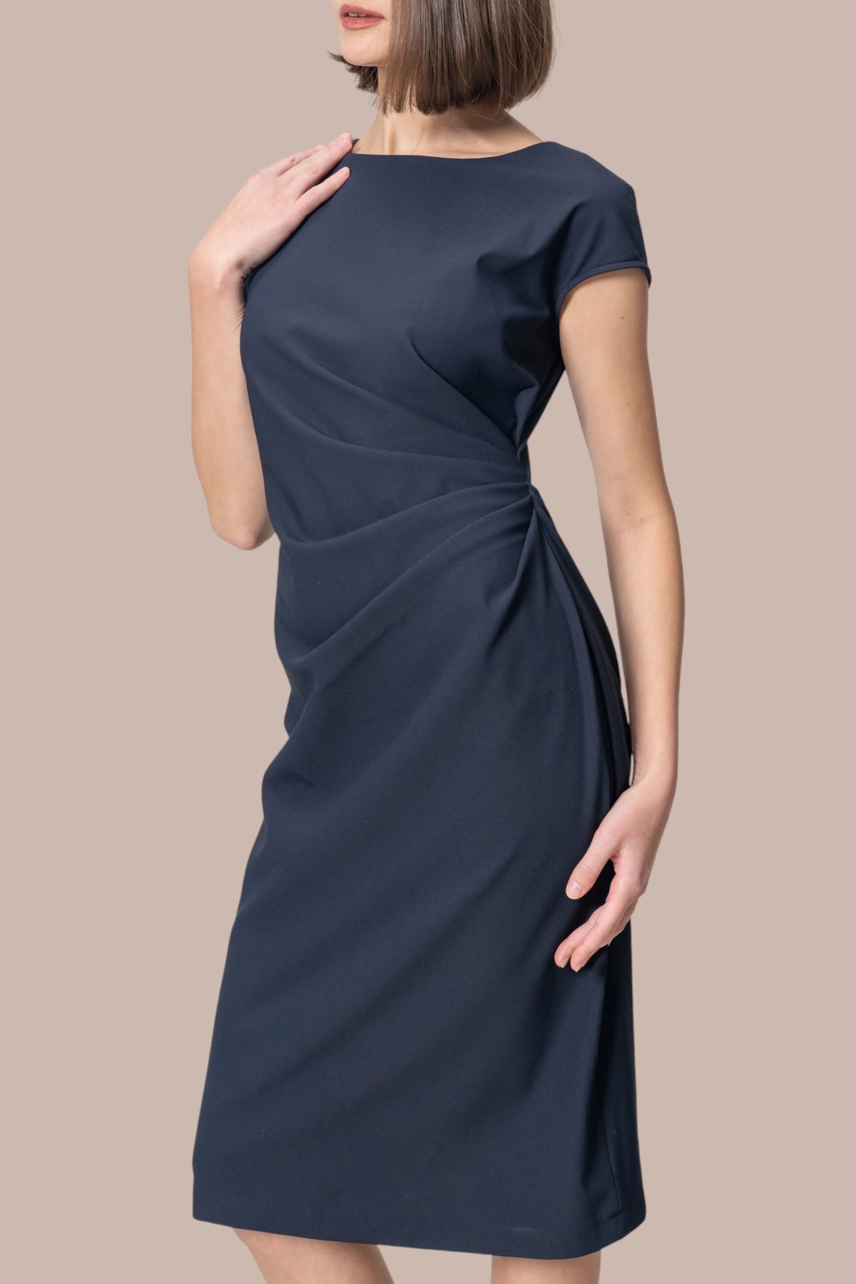 Cotton Blend Cool-to-the-touch: T-shirt with sash