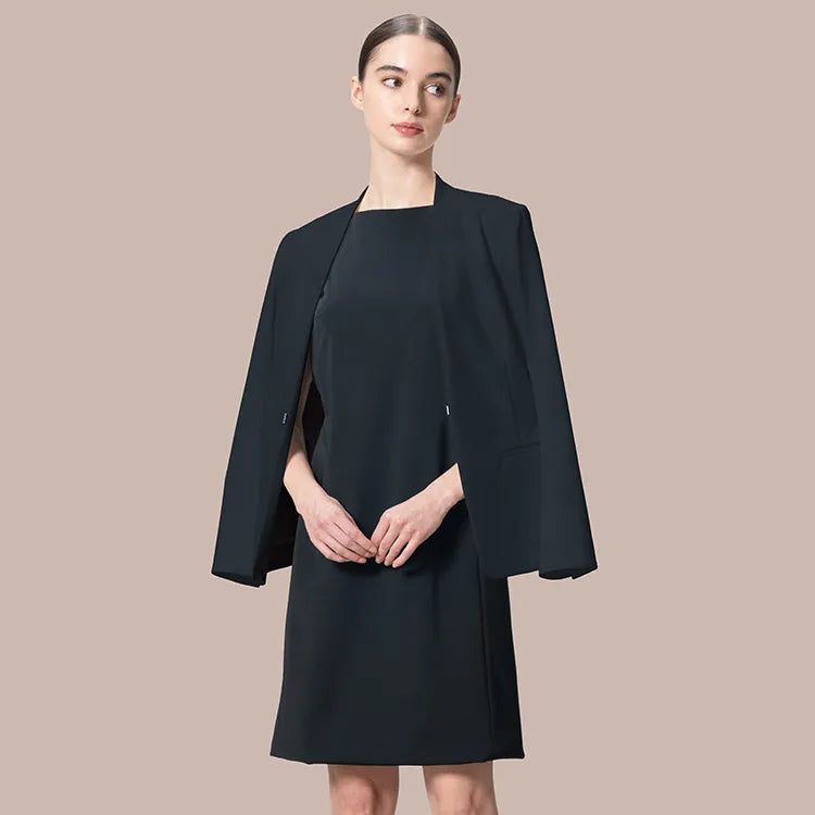 Can be worn as a set with the same material jacket or individually