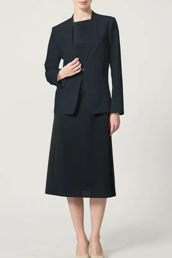 Tech Jersey: Collarless Jacket