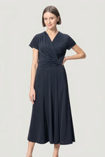 Stretch Jersey Long Marilyn Dress