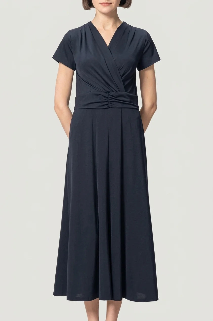 Stretch Jersey Long Marilyn Dress