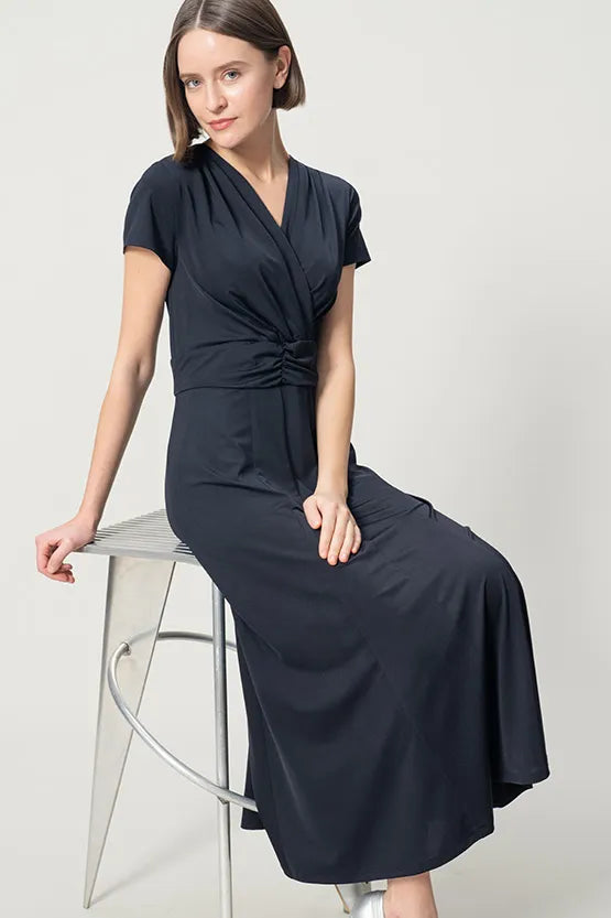 Stretch Jersey Long Marilyn Dress