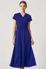 Stretch Jersey Long Marilyn Dress