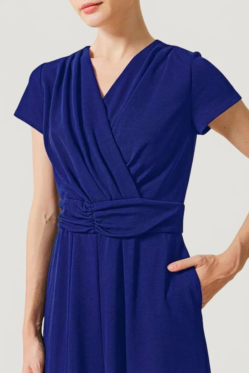 Stretch Jersey Long Marilyn Dress