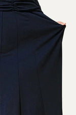 Hard-Twist Stretch / Comfort-Function: Smooth Twist Long Marilyn Dress