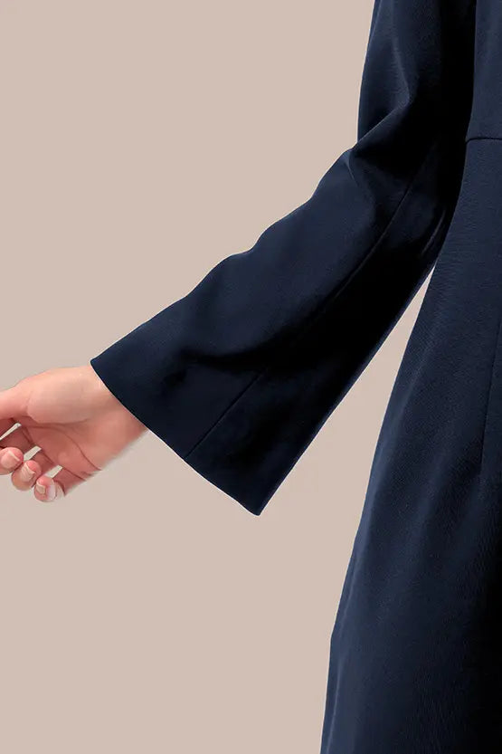 Space Material: Bell Sleeve Dress