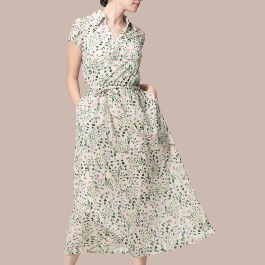 Enhance your style with a graceful vertical silhouette