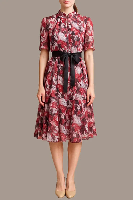 A striking mermaid A-line skirt that sways with every step