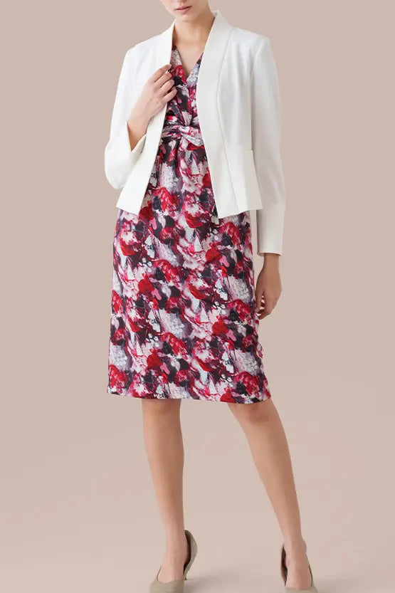 Stretch Jersey: Passion Twist Dress (Knee-Length)