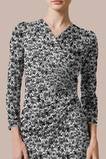 Stretch Jersey: Gathered Dress