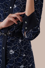 Blooming Lace: Lace Shirt Dress