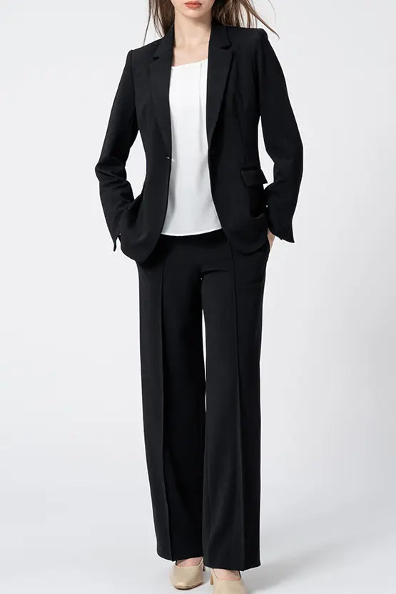 【Comfort Georgette】Straight Pants