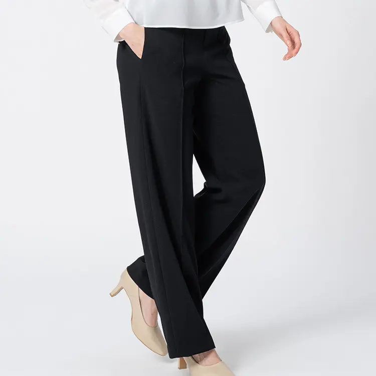 Ready for the Boardroom. Premium stretch georgette with all-day comfort