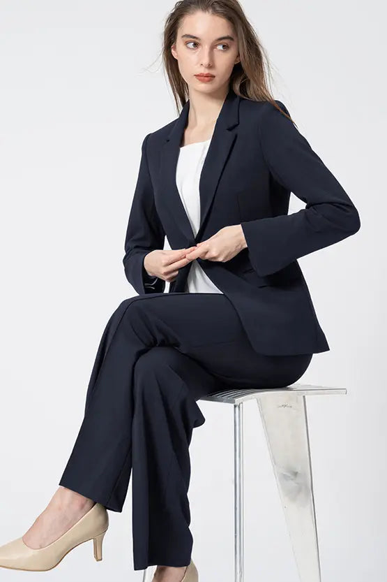 【Comfort Georgette】Straight Pants