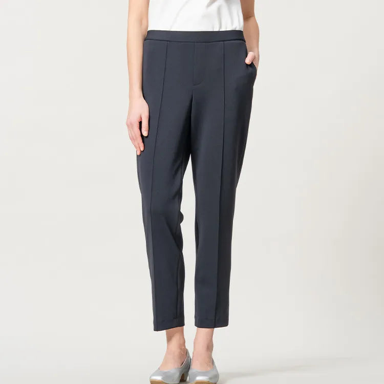 Clean-Silhouette Tapered Pants