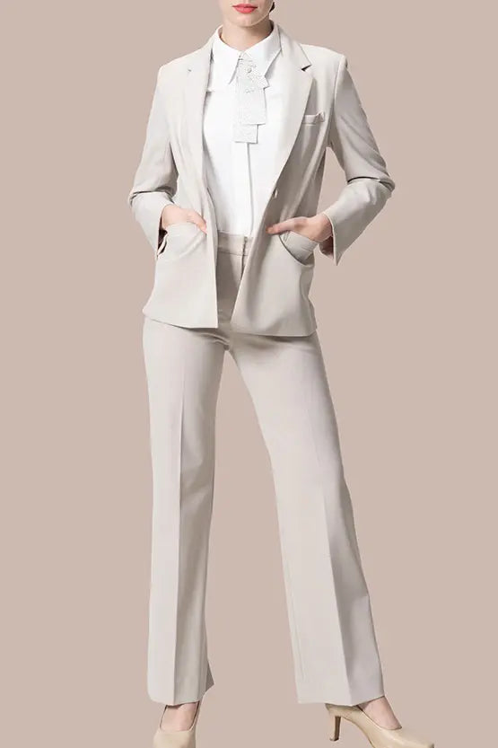 Authentic Oshima Tsumugi: Stretch Georgette Shirt with Bow Tie