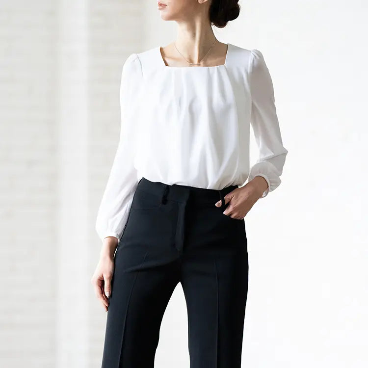 A versatile top that stands out on its own
