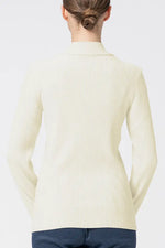 【Washable Wool Knit】High-Neck Top