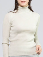 Off-White Turtleneck Knit