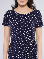 Velvet Lavender Asymmetrical Dress