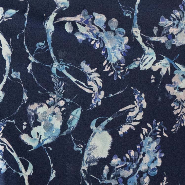A fantastical botanical print with a watercolor touch