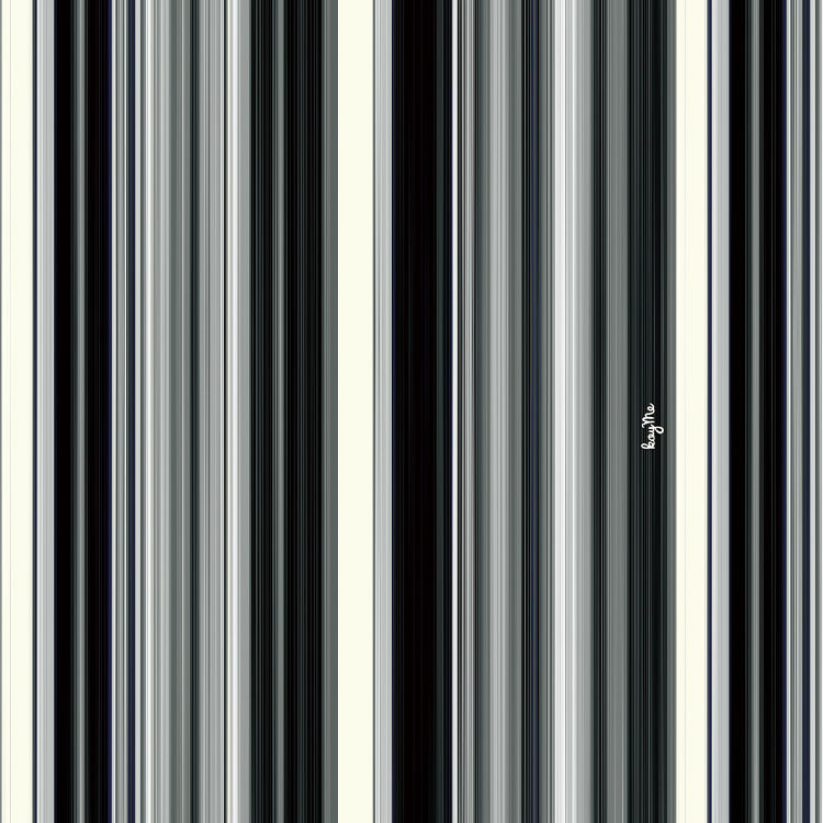 Carefully hand-drawn stripes